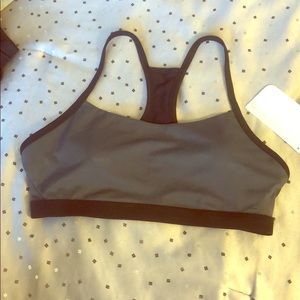 Grey sports bra by Fabletics